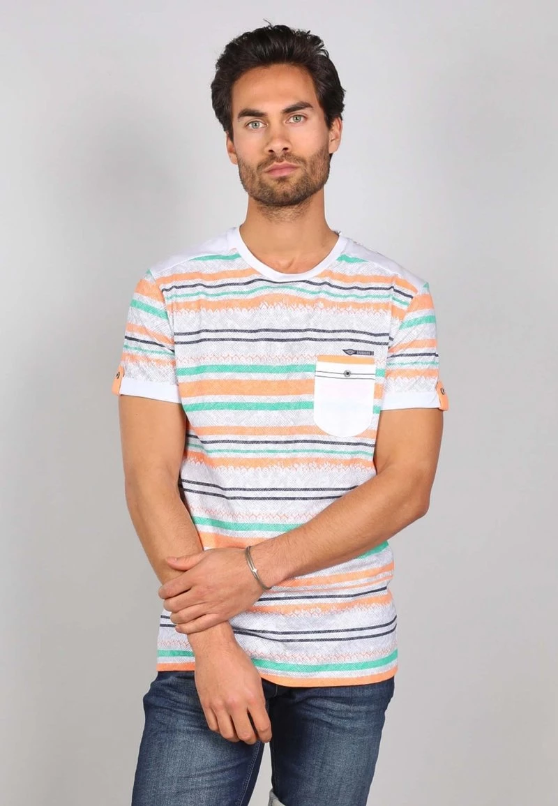 Gabbiano T-Shirt Print - White, Herren 3 Gabbiano T-Shirt Print - White, Herren