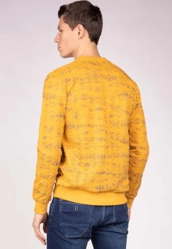 Gabbiano Sweatshirt - Mustard Yellow, Herren 9 Gabbiano Sweatshirt - Mustard Yellow, Herren -Angebote Gabbiano Store 89eb0dfaade8459d8604fd893700453d