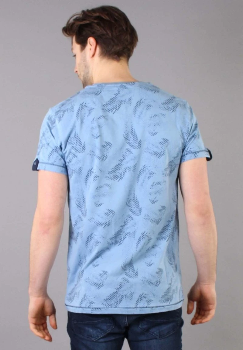 Gabbiano T-Shirt Print - Blue, Herren 4 Gabbiano T-Shirt Print - Blue, Herren – Bild 2