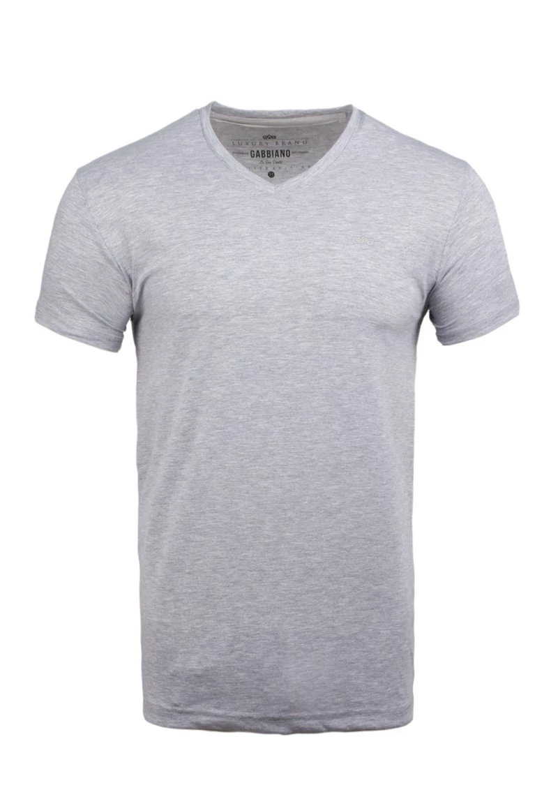 Gabbiano T-Shirt Basic - Grey, Herren 3 Gabbiano T-Shirt Basic - Grey, Herren
