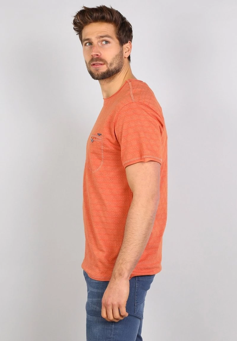Gabbiano T-Shirt Basic - Papaya, Herren 8 Gabbiano T-Shirt Basic - Papaya, Herren – Bild 6