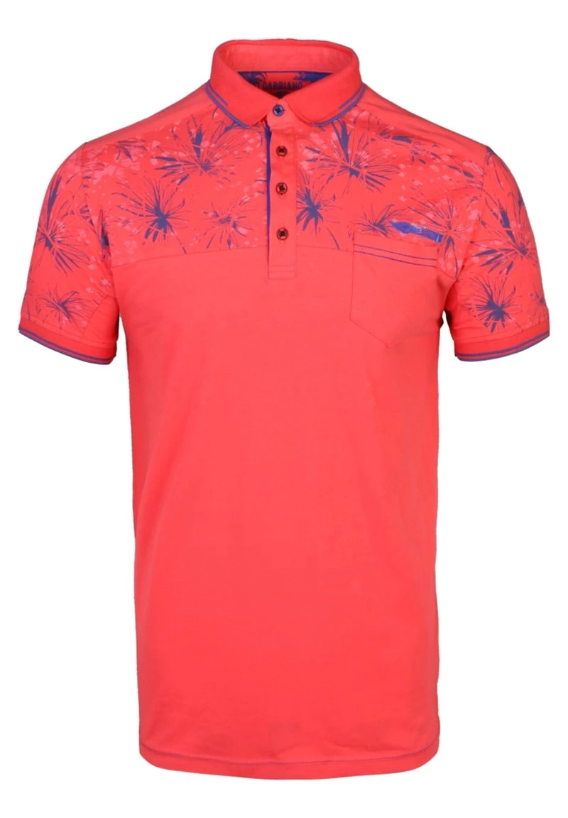 Gabbiano Poloshirt - Coral, Herren 7 Gabbiano Poloshirt - Coral, Herren – Bild 5