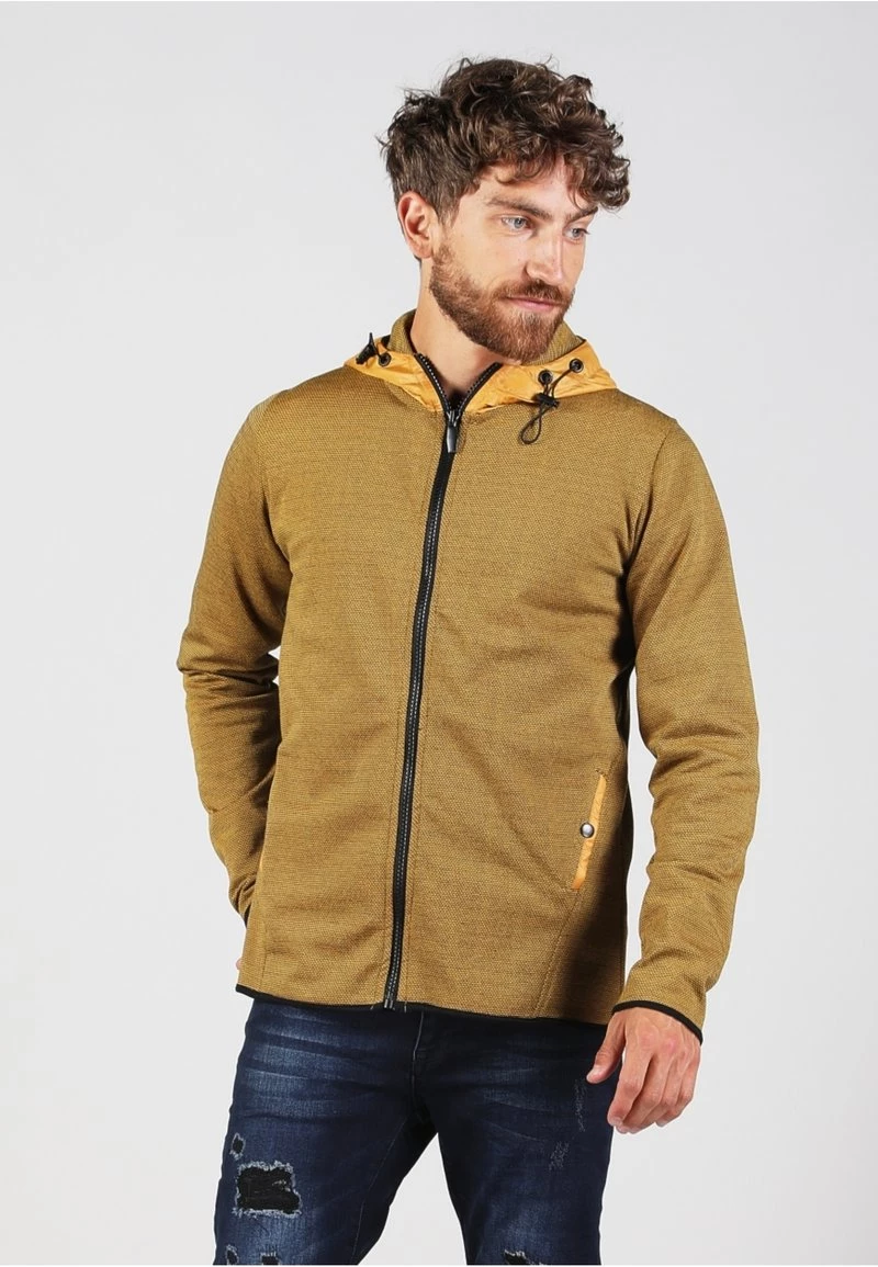 Gabbiano Strickjacke - Mustard Yellow, Herren 3 Gabbiano Strickjacke - Mustard Yellow, Herren