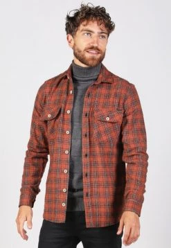 Gabbiano Hemd - Rusty Brown, Herren