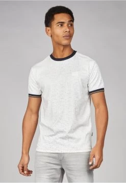 Gabbiano T-Shirt Print - Ecru, Herren