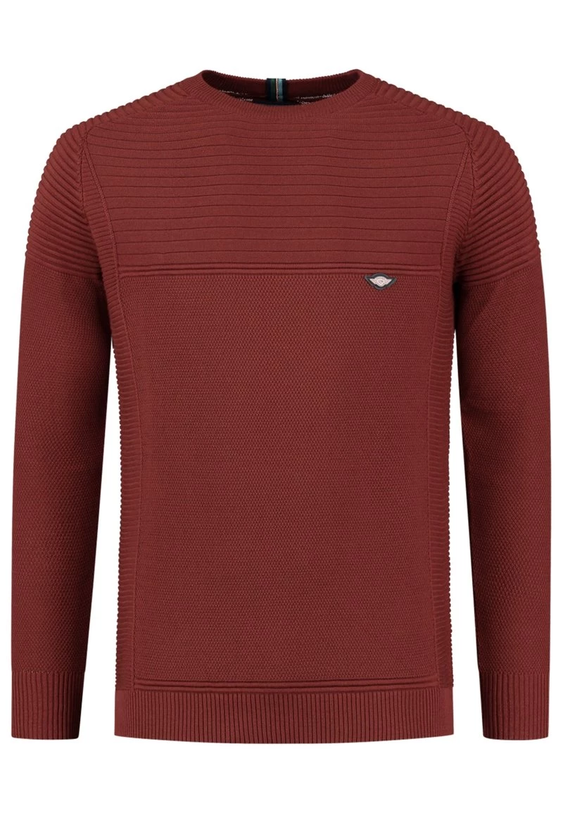Gabbiano Langarmshirt - Burnt Red, Herren 6 Gabbiano Langarmshirt - Burnt Red, Herren – Bild 4