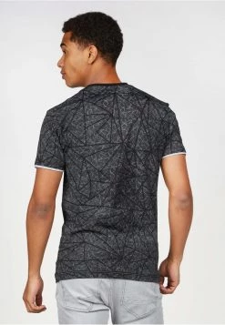 Gabbiano T-Shirt Print - Black, Herren -Angebote Gabbiano Store 9ae7586b8a5a495c9538999d89f7c555