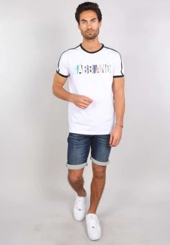 Gabbiano T-Shirt Print - White, Herren -Angebote Gabbiano Store 9bdd183e84d040a0951418ab2ee23831