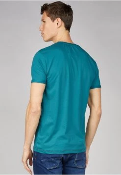 Gabbiano T-Shirt Print - Petrol Green, Herren -Angebote Gabbiano Store 9f2280514c814ccca67a5b5be4ccd20b