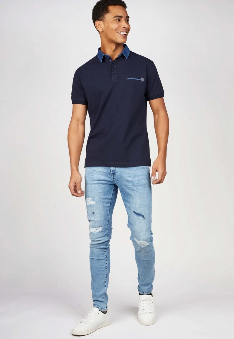 Gabbiano Poloshirt - Navy, Herren 4 Gabbiano Poloshirt - Navy, Herren – Bild 2