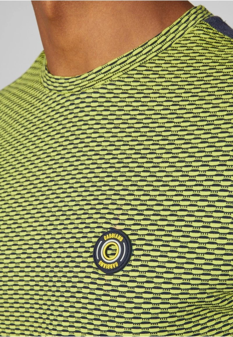 Gabbiano T-Shirt Print - Lime, Herren 6 Gabbiano T-Shirt Print - Lime, Herren – Bild 4