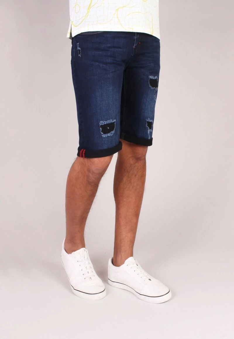Gabbiano Jeans Shorts - D Blue Destroyed, Herren 5 Gabbiano Jeans Shorts - D Blue Destroyed, Herren – Bild 3