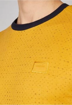 Gabbiano T-Shirt Print - Mustard Yellow, Herren -Angebote Gabbiano Store a511003b81a448cb80d77d335abe4ef2