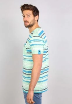 Gabbiano T-Shirt Print - Ash Green, Herren -Angebote Gabbiano Store a779682b803140b8a45d6e3e4fc314b0