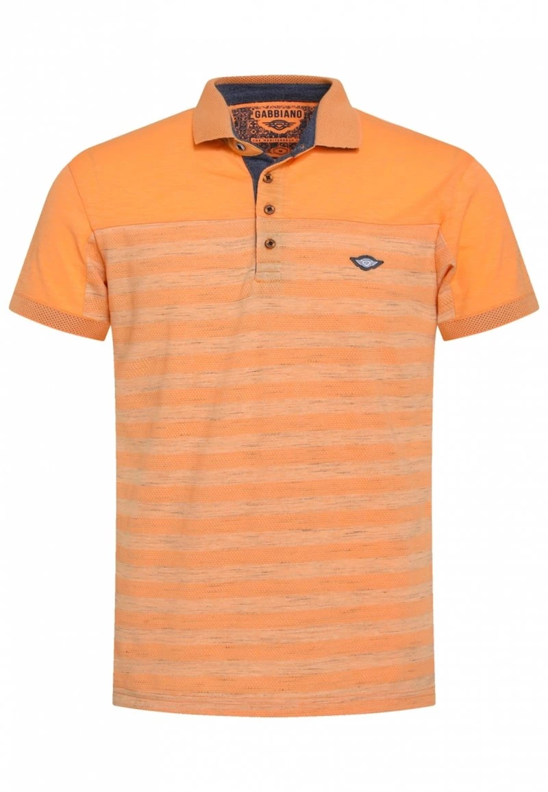 Gabbiano Poloshirt - Bright Mango, Herren 3 Gabbiano Poloshirt - Bright Mango, Herren