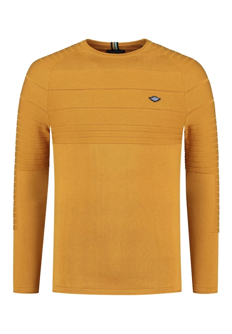 Gabbiano Strickpullover - Solar Yellow, Herren 9 Gabbiano Strickpullover - Solar Yellow, Herren – Bild 7
