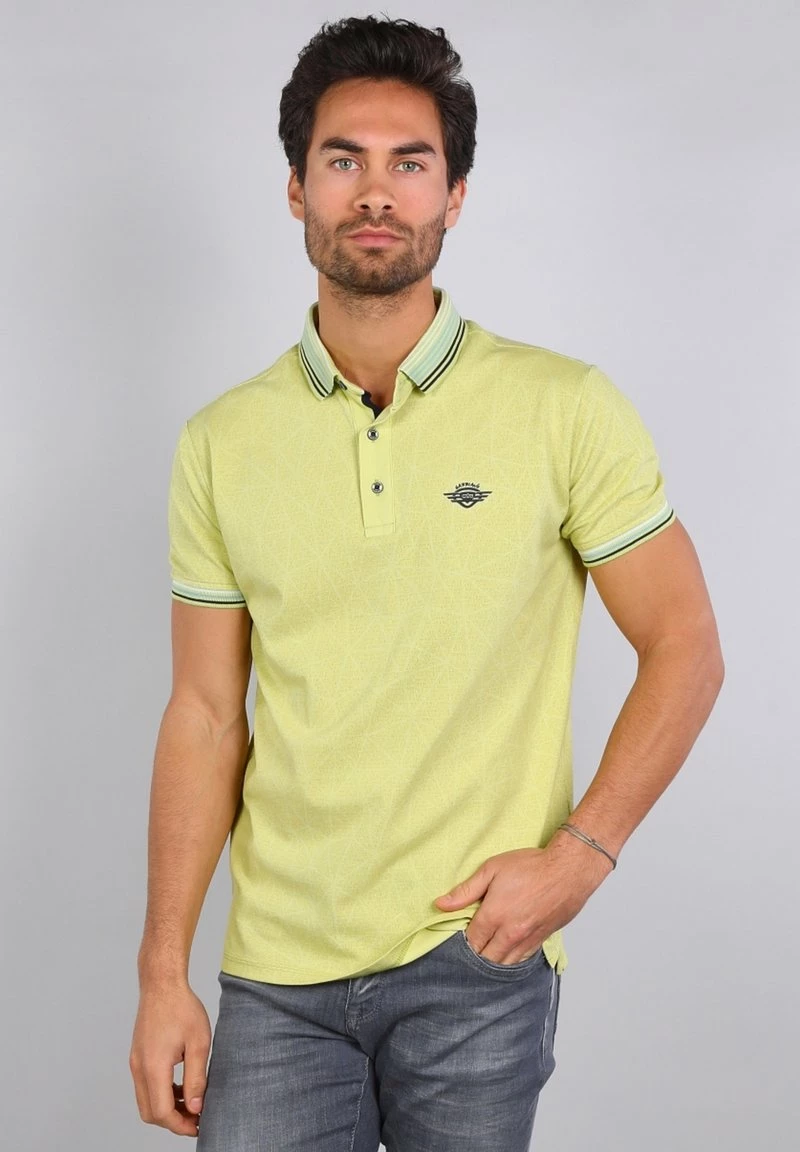 Gabbiano Poloshirt - Lime, Herren 3 Gabbiano Poloshirt - Lime, Herren