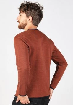 Gabbiano Strickpullover - Brick Orange, Herren -Angebote Gabbiano Store b11c58a7b5984c75b8806c03ae243ed3