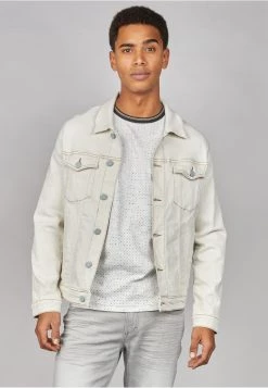 Gabbiano Jeansjacke - Ecru, Herren