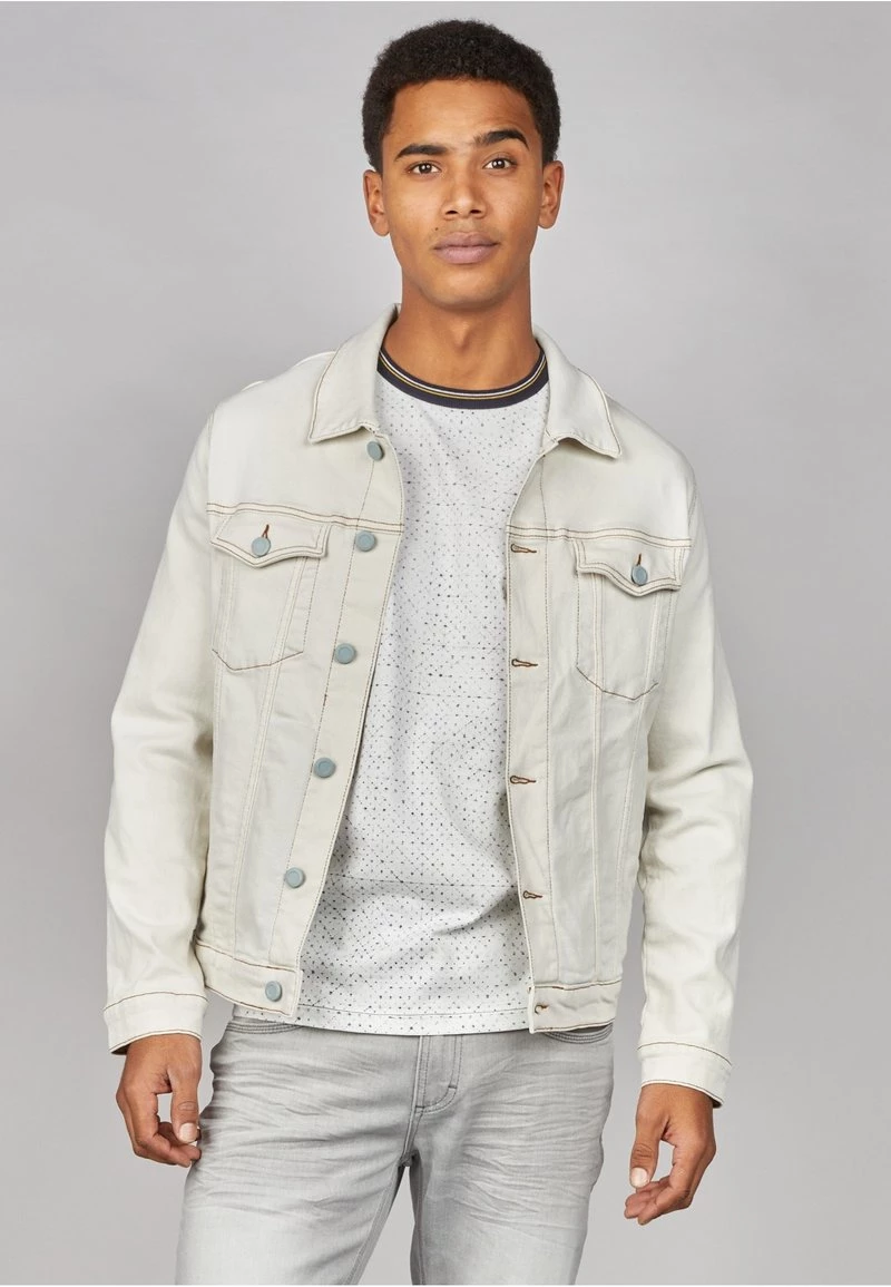 Gabbiano Jeansjacke - Ecru, Herren 3 Gabbiano Jeansjacke - Ecru, Herren