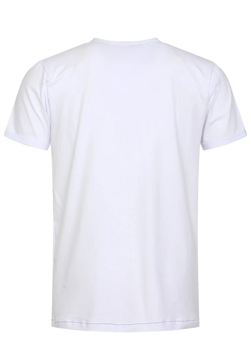 Gabbiano T-Shirt Print - White, Herren 6 Gabbiano T-Shirt Print - White, Herren – Bild 4