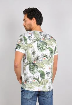 Gabbiano T-Shirt Print - White, Herren -Angebote Gabbiano Store b7d64aaabd4e4753b6ee7fa082584d11