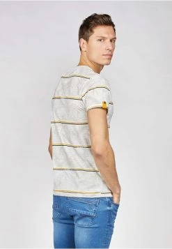 Gabbiano T-Shirt Print - Ecru, Herren -Angebote Gabbiano Store ba19ab78820c4911bf7bd2dc549f3ea2