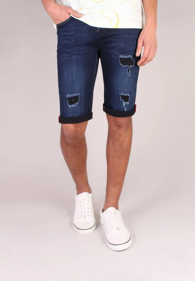 Gabbiano Jeans Shorts - D Blue Destroyed, Herren 3 Gabbiano Jeans Shorts - D Blue Destroyed, Herren