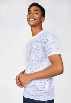 Gabbiano T-Shirt Print - White, Herren -Angebote Gabbiano Store bf8adf96fd884f9eb7bf7654b6f91ec1