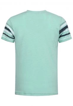 Gabbiano T-Shirt Print - Light Green, Herren -Angebote Gabbiano Store c3c09fb6e27a493a8c0339a825041552
