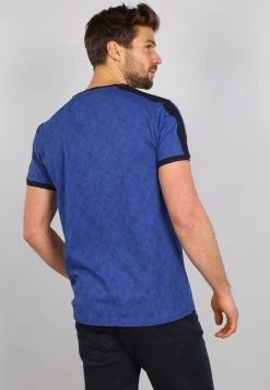 Gabbiano T-Shirt Print - Cobalt, Herren -Angebote Gabbiano Store c426ced60d6441fbb7889ff563b981ac