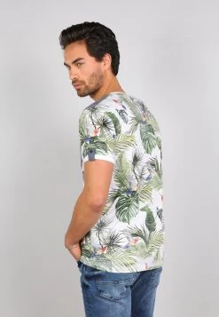 Gabbiano T-Shirt Print - White, Herren -Angebote Gabbiano Store c98a206c6e5f4d699477f60f4e2aabe5