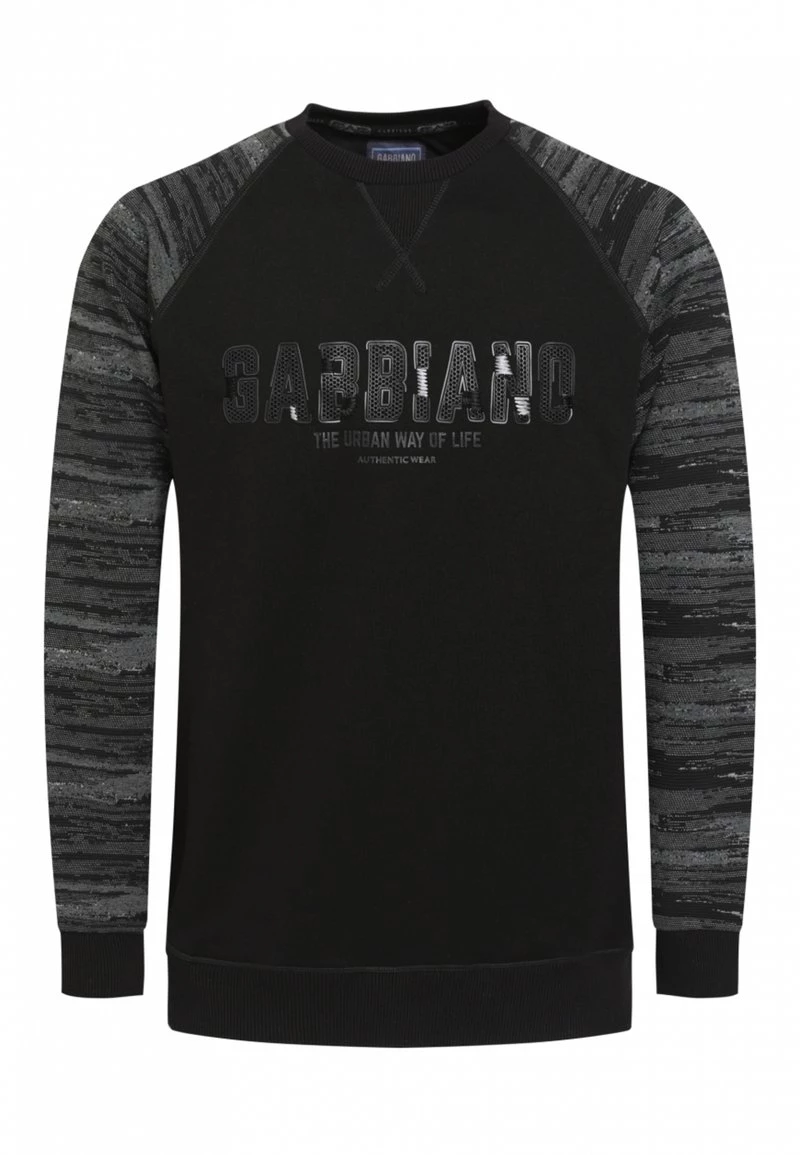 Gabbiano Sweatshirt - Black, Herren 3 Gabbiano Sweatshirt - Black, Herren