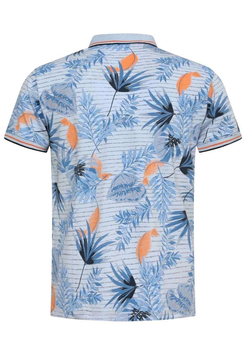 Gabbiano Poloshirt - Pastel Blue, Herren 4 Gabbiano Poloshirt - Pastel Blue, Herren – Bild 2