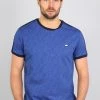 Gabbiano T-Shirt Print - Cobalt, Herren -Angebote Gabbiano Store cc5e3615a0e148a0b38d442d03e1a88b