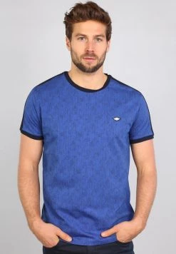 Gabbiano T-Shirt Print - Cobalt, Herren