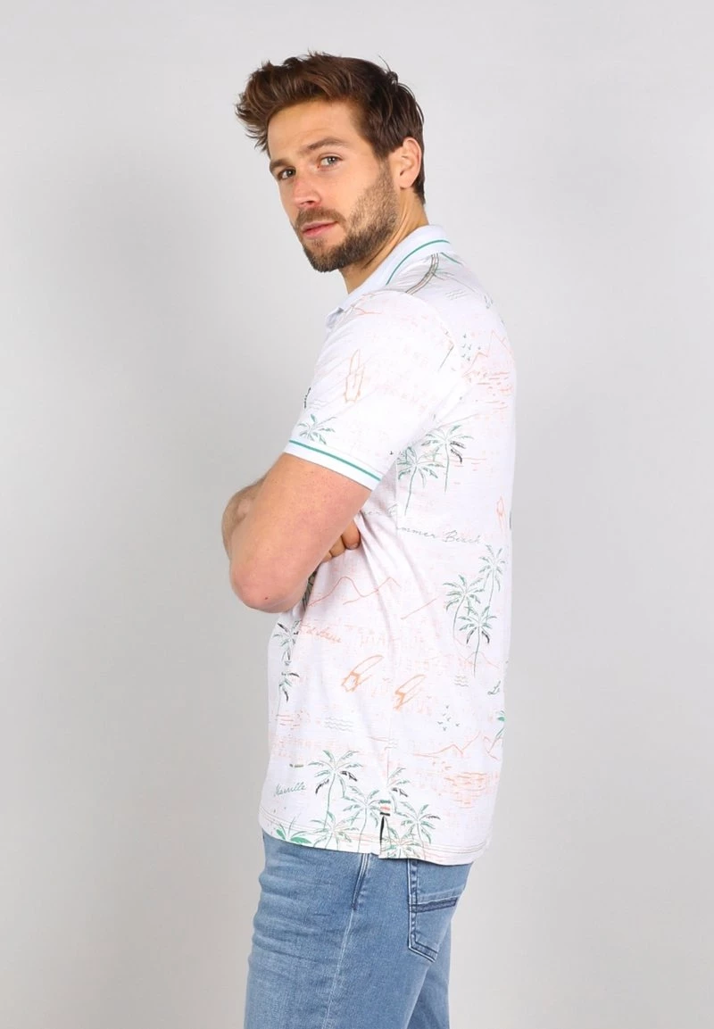 Gabbiano Poloshirt - White, Herren 5 Gabbiano Poloshirt - White, Herren – Bild 3