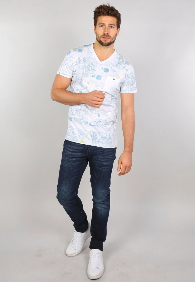 Gabbiano T-Shirt Print - White, Herren 4 Gabbiano T-Shirt Print - White, Herren – Bild 2