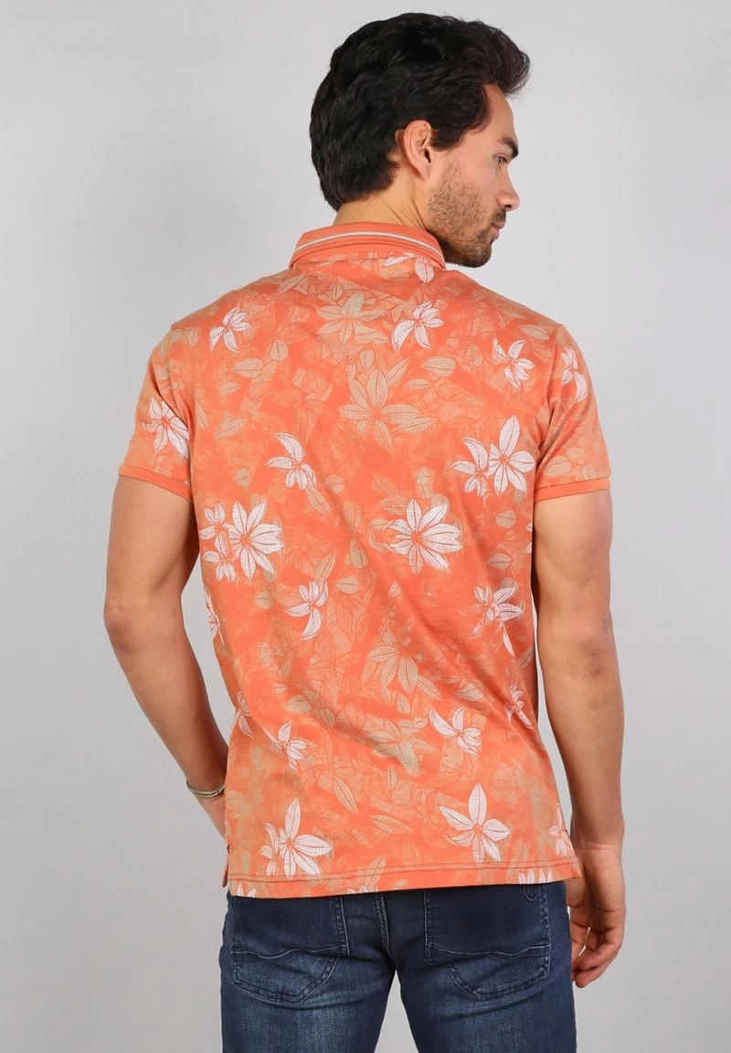 Gabbiano Poloshirt - Papaya, Herren 5 Gabbiano Poloshirt - Papaya, Herren – Bild 3