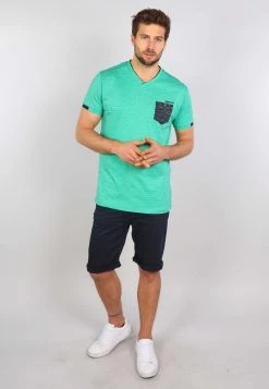 Gabbiano T-Shirt Print - Apple Green, Herren -Angebote Gabbiano Store cf8d7e6d1a68406a8457d32be18e8c03