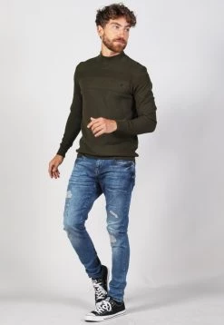 Gabbiano Strickpullover - Army, Herren -Angebote Gabbiano Store d00bfb1d28d0416b8d33f532ef3eefb8