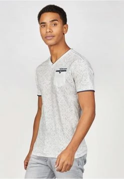 Gabbiano T-Shirt Print - Ecru, Herren -Angebote Gabbiano Store d228a7c6fb104ffe85f06664128cfb37