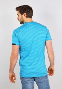 Gabbiano T-Shirt Print - Blue, Herren -Angebote Gabbiano Store d45cca097f54472cb80c3b568a02412f