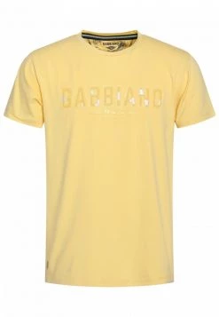 Gabbiano T-Shirt Print - Pastel Yellow, Herren