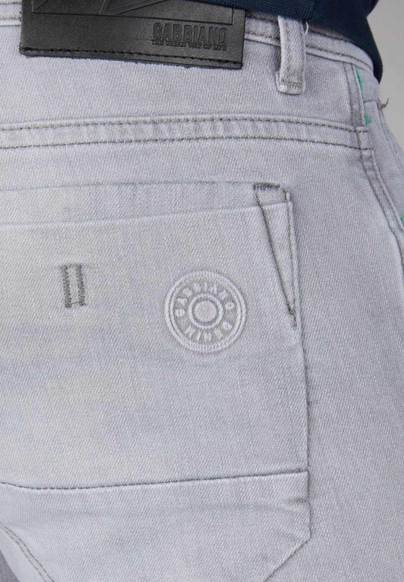 Gabbiano PRATO - Jeans Slim Fit - Stone Grey, Herren 8 Gabbiano PRATO - Jeans Slim Fit - Stone Grey, Herren – Bild 6