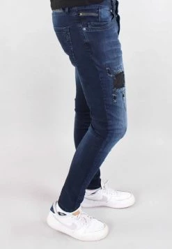 Gabbiano ULTIMO - Jeans Skinny Fit - Blue Destroyed, Herren -Angebote Gabbiano Store d78c6a39dd6144f893039b0419221284