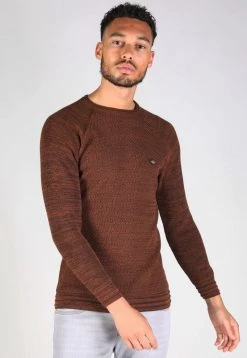 Gabbiano Strickpullover - Rusty Brown, Herren