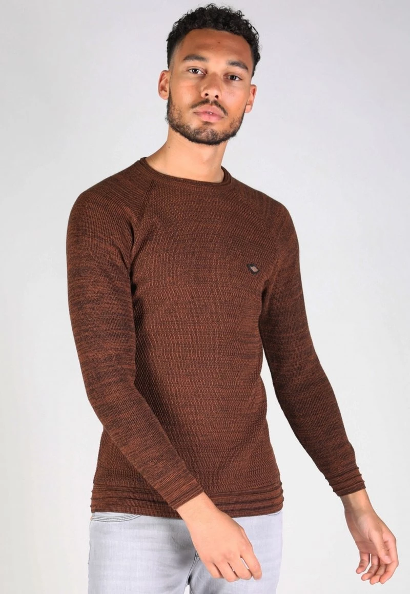 Gabbiano Strickpullover - Rusty Brown, Herren 3 Gabbiano Strickpullover - Rusty Brown, Herren