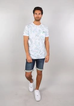 Gabbiano T-Shirt Print - White, Herren -Angebote Gabbiano Store ddac0bfa776c493eb0a482372a03d890