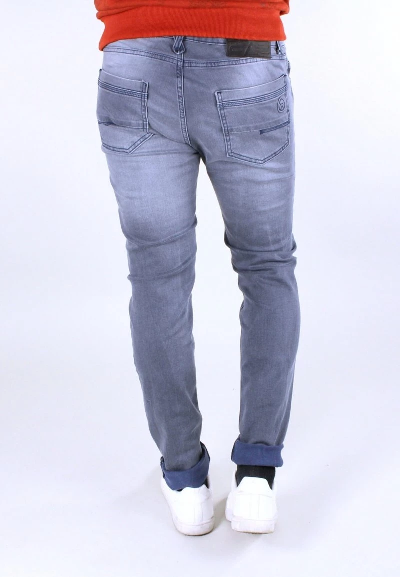 Gabbiano Jeans Slim Fit - Grey Denim, Herren 4 Gabbiano Jeans Slim Fit - Grey Denim, Herren – Bild 2